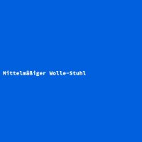 Mittelm&auml;&szlig;iger Wolle-Stuhl