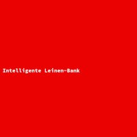 Intelligente Leinen-Bank